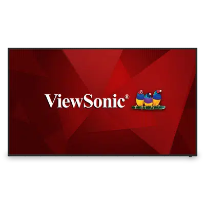 imagem para ViewSonic® CDE7512 75" 4K Ultra HD Commercial Display