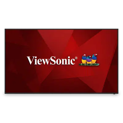 Image for ViewSonic® CDE7512 75" 4K Ultra HD Commercial Display