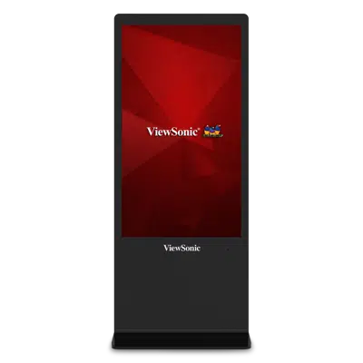 billede til ViewSonic® EP5542 55" 4K Ultra HD ePoster Free-standing Kiosk Display