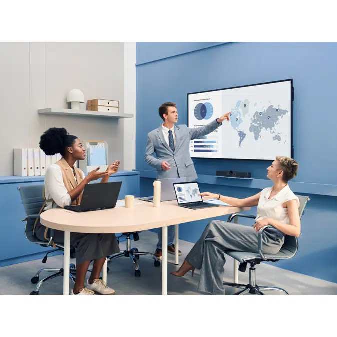 CDE6531-1C 65" 4K Professional Commercial Display with ProAV Integration