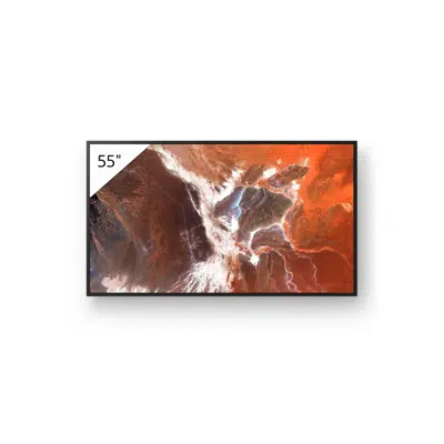 Image for FW-55BZ30P 55” 400 nit 4K HDR professional display with Deep Black Non-Glare Standard, flexible installation and enhanced usability