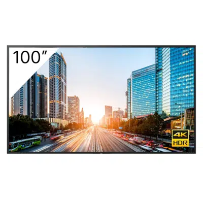 Image for FW-100BZ40J 100" BRAVIA 4K Ultra HD HDR Professional Display