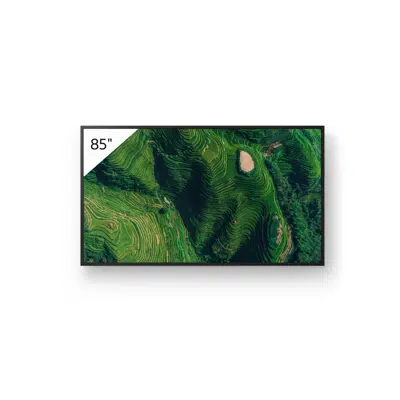 Image for FW-85BZ35P 85” high brightness 500 nit 4K HDR professional display with Deep Black Non-Glare Standard and IP5X dust resistance