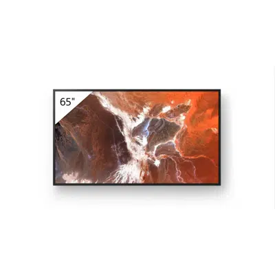 Image for FW-65BZ30P 65” 400 nit 4K HDR professional display with Deep Black Non-Glare Standard, flexible installation and enhanced usability