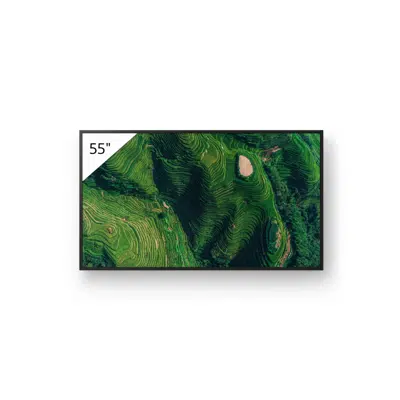 Image for FW-55BZ35P 55” high brightness 500 nit 4K HDR professional display with Deep Black Non-Glare Standard and IP5X dust resistance