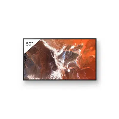 Image for FW-50BZ30P 50” 400 nit 4K HDR professional display with Deep Black Non-Glare Standard, flexible installation and enhanced usability