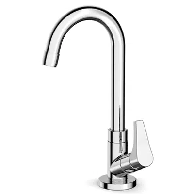 画像 LIKE deck basin tap high spout