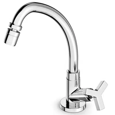 Image for UP deck sink tap swivel spout