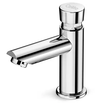 Зображення для ECOPRESS self-closing deck basin tap low spout