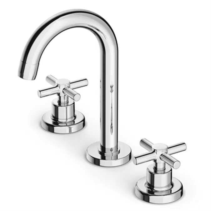 LIFE deck basin mixer high spout