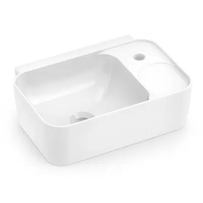 Immagine per CELITE countertop and wall-hung basin 400x300