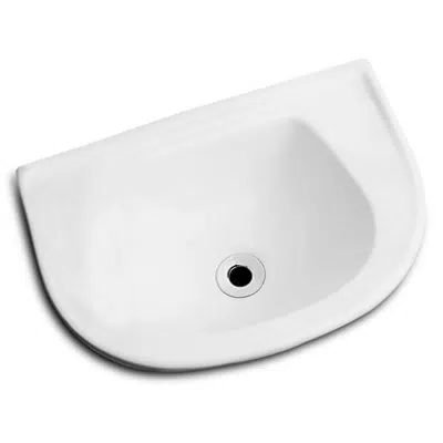 bild för AZALEA wall-hung basin 420x325