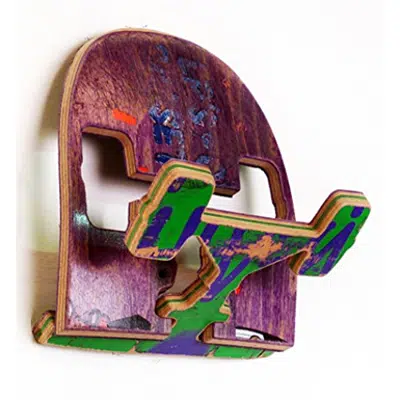 画像 Deckstool Recycled Skateboard Wall Hook