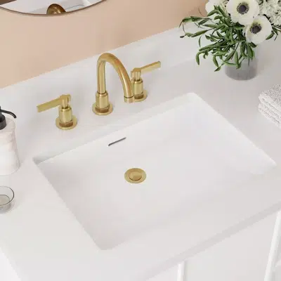 obraz dla Boylan Porcelain Undermount Bathroom Sink - SHBYU1812