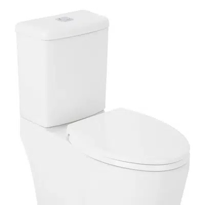 Heavy Duty Slow-Closing Elongated Toilet Seat - White - SHTSHEC2000 için görüntü