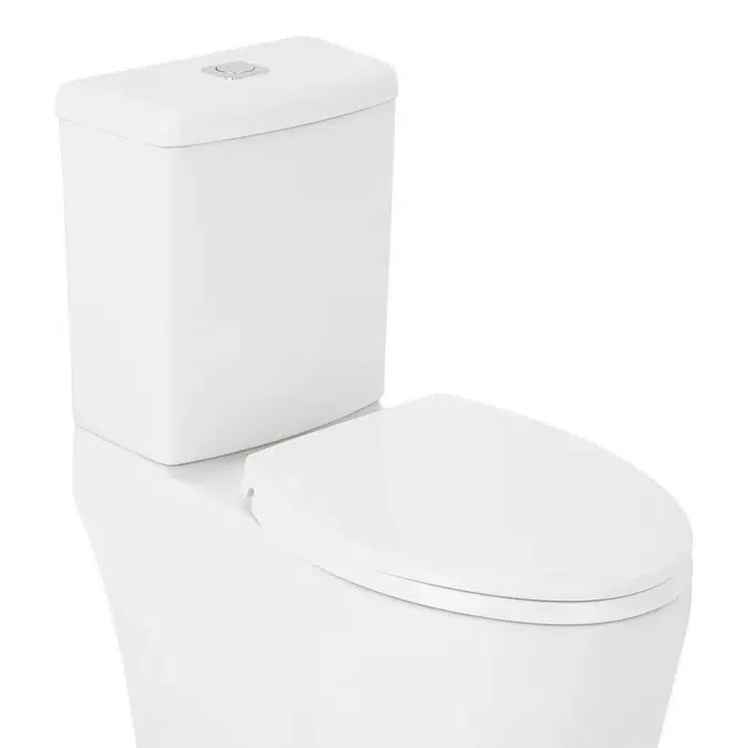 Heavy Duty Slow-Closing Elongated Toilet Seat - White - SHTSHEC2000