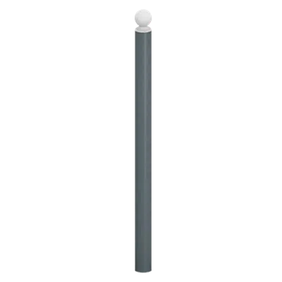 billede til Bowl top cap bollard – SYNERGIE