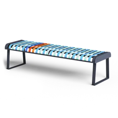 Image for Public backless benches, PASTEL