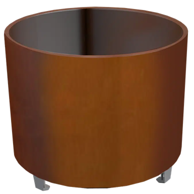 Cylindric planter – Patine