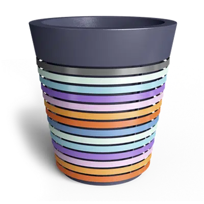 imazhi i Conical planter – PASTEL