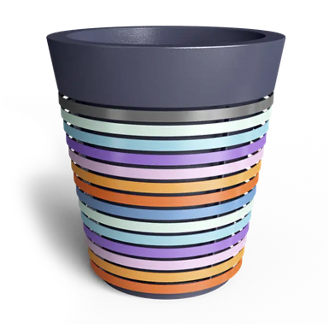 Conical planter – PASTEL