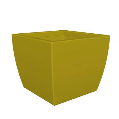 billede til Recyclable plastic Flower pot – Quadri