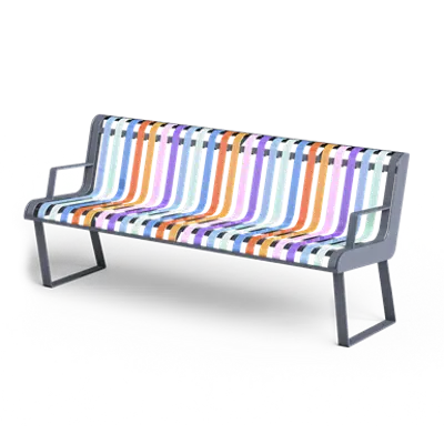 bild för Public bench – PASTEL