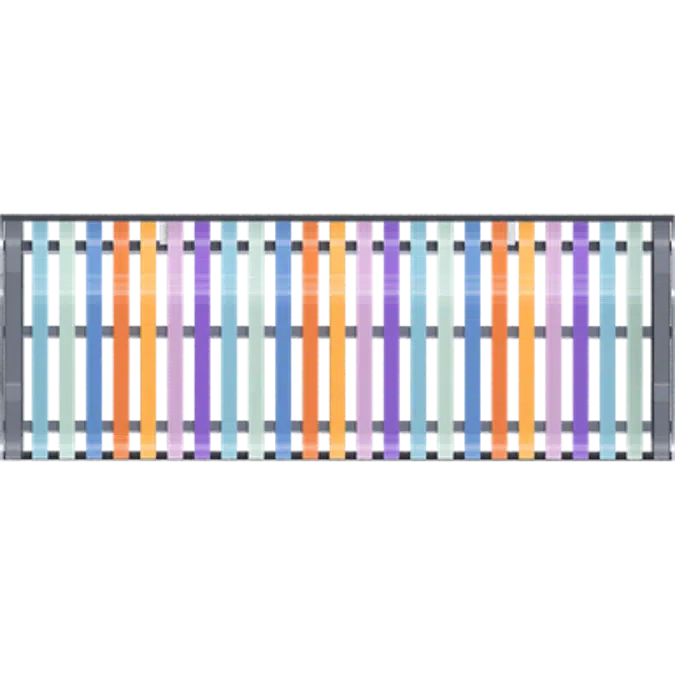 Öffentliche Sitzbank – PASTEL