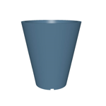 recycelbarer kunststoff-blumentopf – vase