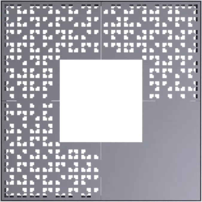 Grille d´Arbre acier – HEDERA