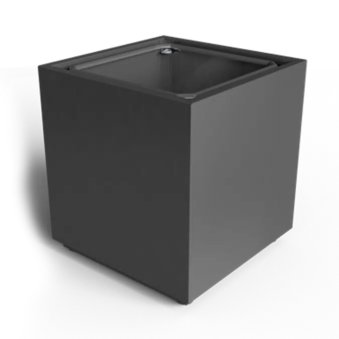 Cube-shaped planter – Cube