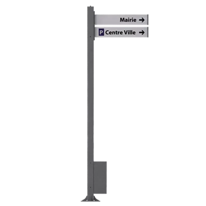 HEDERA Signage mast