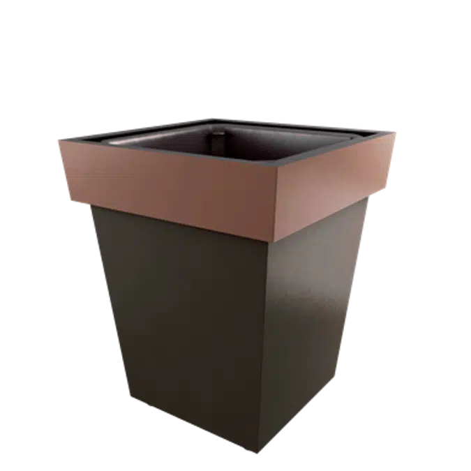 Truncated and pyramid shaped planter – Atempo