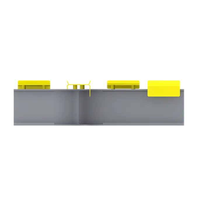 Modulable backless bench – SQUARE