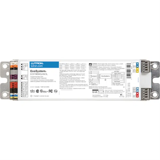 EcoSystem® Ballast, Type G and Type J Case, 10% Dimming, Non-Volatile Memory