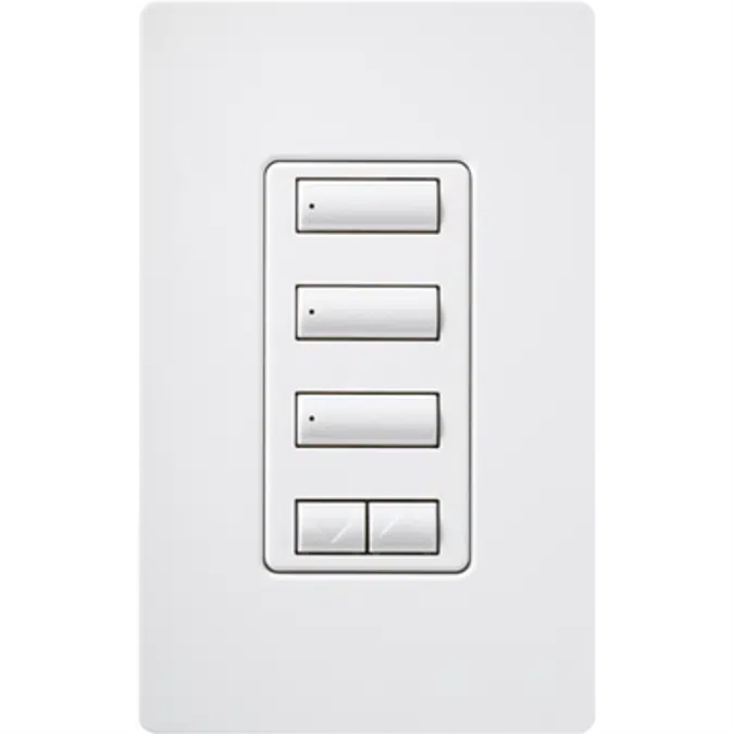 HomeWorks® QS RF C•L® Hybrid seeTouch® Keypad