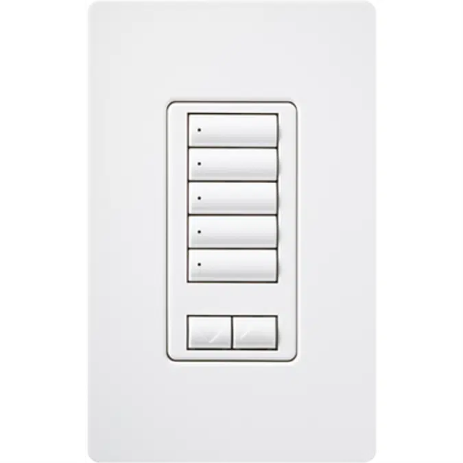 HomeWorks® QS RF C•L® Hybrid seeTouch® Keypad