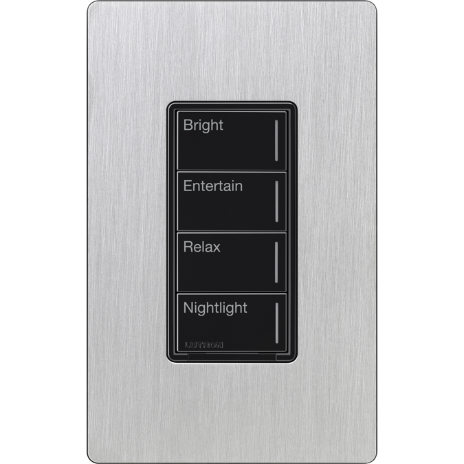 BIM 对象 免费下载！ RadioRA 3 Sunnata PRO LED+ Hybrid Keypad BIMobject