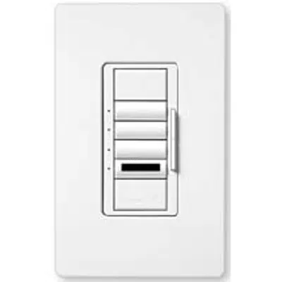 afbeelding voor EcoSystem™ 4-Button Wall Control, Raise/Lower Rocker, 4-Presets, Built-in Infrared Receiver