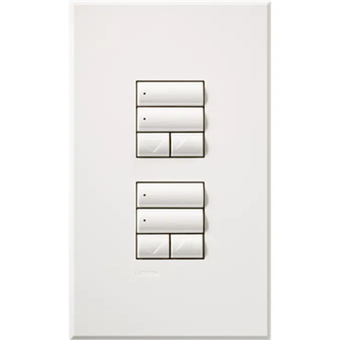 seeTouch® Wallstation, 1 to 7 Back-Lit Buttons, Low Voltage, Flexible Design, Custom Engraving