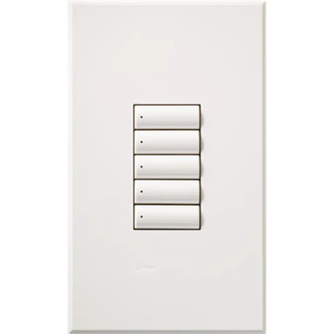 seeTouch® Wallstation, 1 to 7 Back-Lit Buttons, Low Voltage, Flexible Design, Custom Engraving