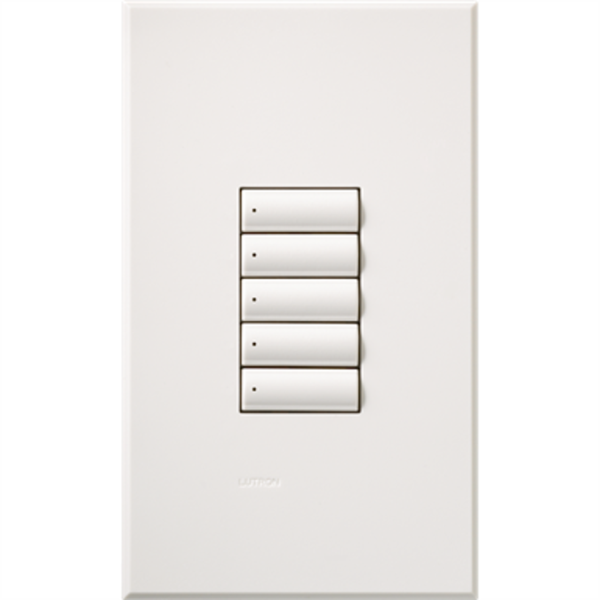 seeTouch® Wallstation, 1 to 7 Back-Lit Buttons, Low Voltage, Flexible Design, Custom Engraving