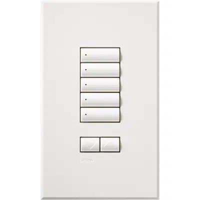 bild för seeTouch® Wallstation, 1 to 7 Back-Lit Buttons, Low Voltage, Flexible Design, Custom Engraving