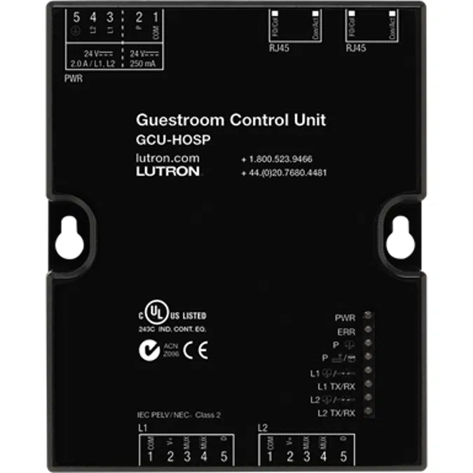 myRoom Plus Guestroom Control Unit