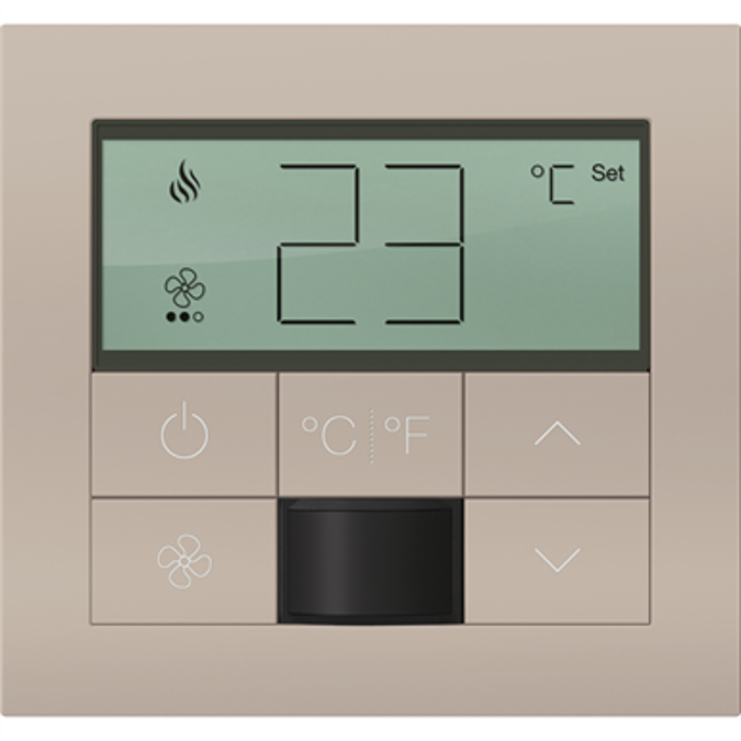 BIM objects Free download! myRoom Palladiom QS Thermostat BIMobject