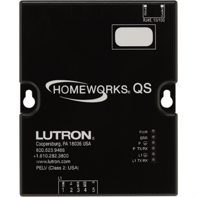 homeworks by lutron qsx processor