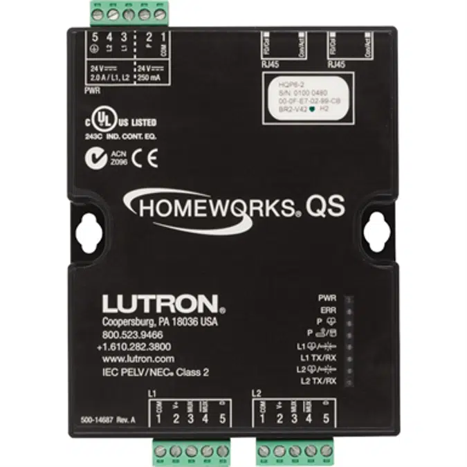 HomeWorks QS Processor