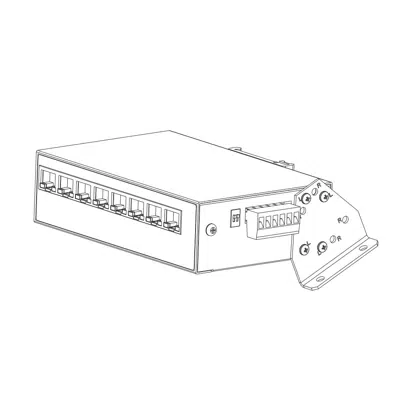 Image pour 8 Port Power Over Ethernet Switch