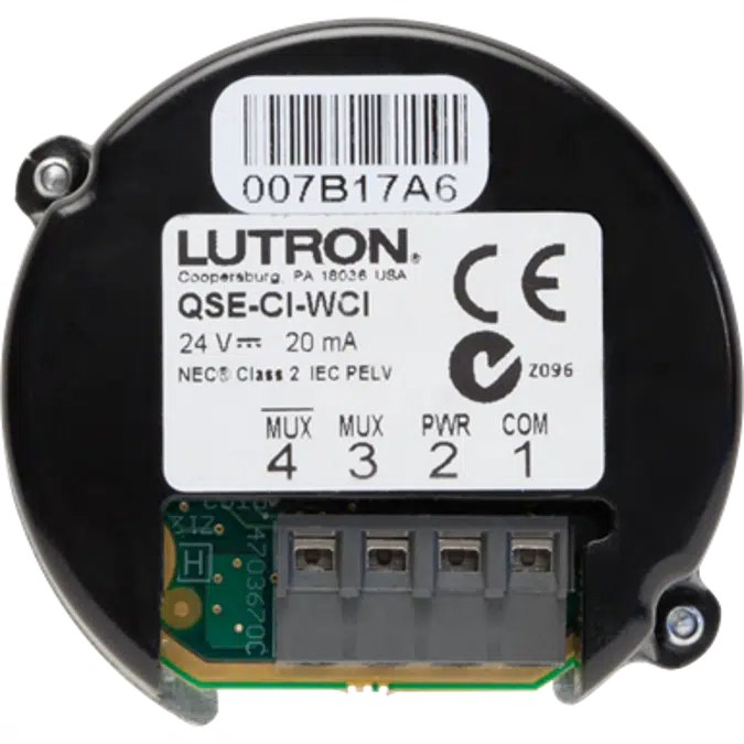 BIM objects - Free download! GRAFIK Eye® QS Control Interface, Low