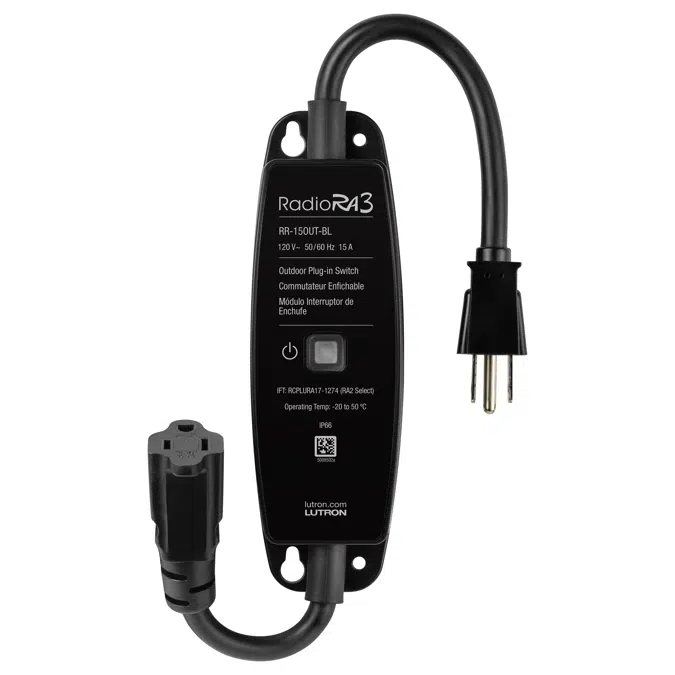 RadioRA 3 Outdoor Plug-in Switch